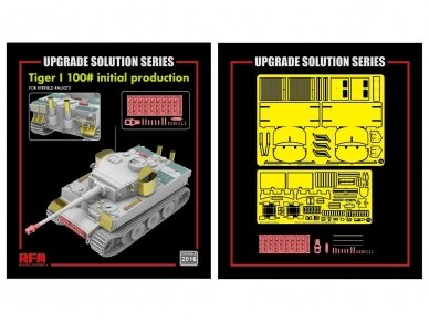 Rye Field Model - Upgrade Solution for TIGER I 100# initial production (for RM-5075), 1/35, RM-2016