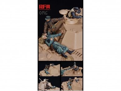 Rye Field Model - Figures for PANTHER G, Fallen Resin, 1/35, OM-35001 1
