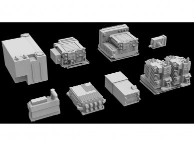 Rye Field Model - MRAP Radio Set (Resin Kit) RM-5032 - M-ATV (MRAP All Terrain Vehicle), 1/35, RM-1002 1