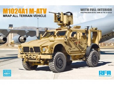 Rye Field Model - M1024A1 Oshkosh M-ATV MRAP all terrain vehicle, 1/48, RFM-4801
