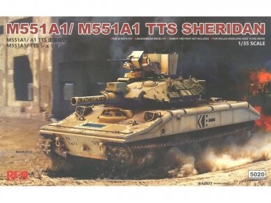 Rye Field Model - M551A1/M551A1 TTS Sheridan, 1/35, RFM-5020