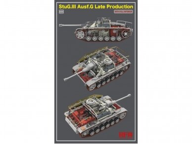 Rye Field Model - StuG.III Ausf.G Late Production with full interior, 1/35, RFM-5088 1