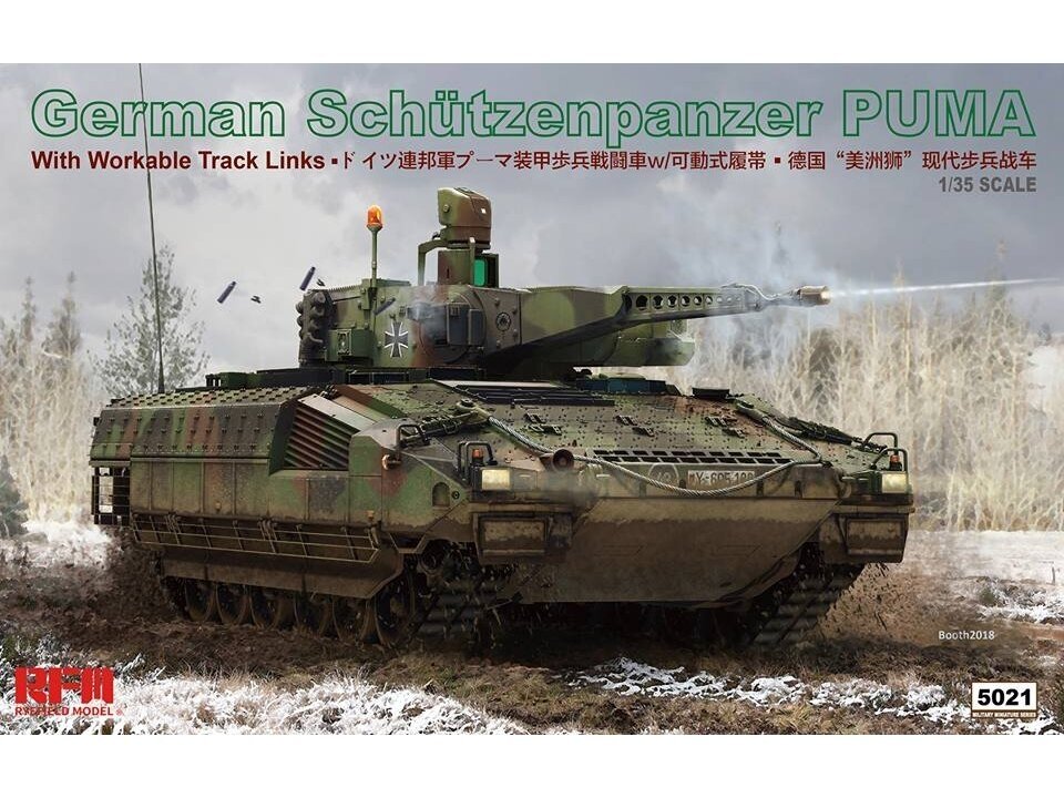 Rye Field Model - German Schützenpanzer PUMA, 1/35, RFM-5021 Rye Field Model - German Schützenpanzer PUMA, 1/35, RFM-5021