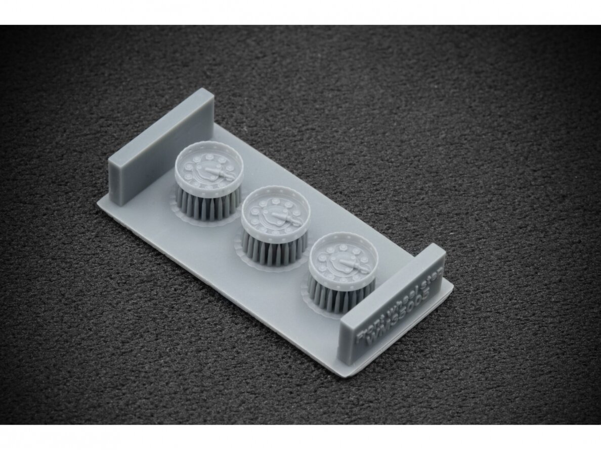 ScaleX - 3D printed parts Sagged wheels for for Gaz 66 for Trumpeter (Комплект колёс), 1/35, WM35005S 6 ScaleX - 3D printed parts Sagged wheels for for Gaz 66 for Trumpeter (Комплект колёс), 1/35, WM35005S 6