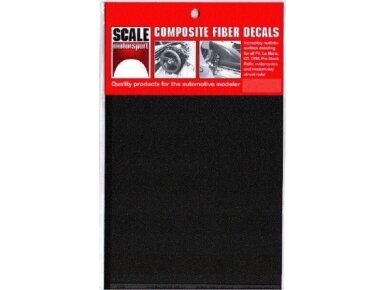 Scale Motorsport - Composite Fiber, black,1020, 1/20