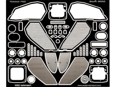 Scale Motorsports - Ferrari F60 Photoetch Set, 1/20, 8060 1