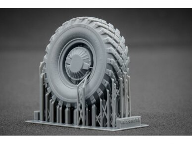 ScaleX - 3D printed parts Sagged wheel set for GAZ Tiger v2 for Meng (Комплект колёс), 1/35, WM35016S 2 ScaleX - 3D printed parts Sagged wheel set for GAZ Tiger v2 for Meng (Комплект колёс), 1/35, WM35016S 2