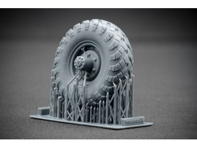 ScaleX - 3D printed parts Sagged wheels for for Gaz 66 for Trumpeter (Комплект колёс), 1/35, WM35005S 4 ScaleX - 3D printed parts Sagged wheels for for Gaz 66 for Trumpeter (Комплект колёс), 1/35, WM35005S 4