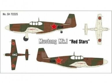 Special Hobby - Mustang Mk.I "Red Stars", 1/72, 72225