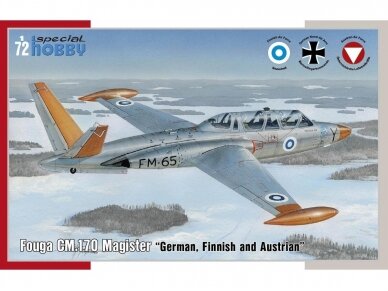 Special Hobby - Fouga CM.170 Magister German, Finnish and Austrian service, 1/72, 72373