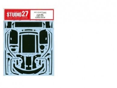 STUDIO 27 - R8 LMS GT3 Carbon Template (decals), 1/24, 24037