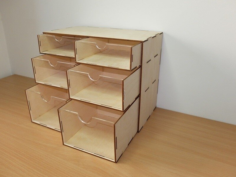 Drawers Module, MODBOX05 2 Drawers Module, MODBOX05 2
