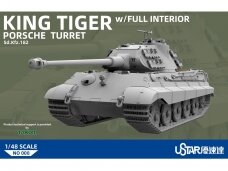 Suyata - King Tiger Porsche Turret w/Full Interior, 1/48, NO008
