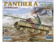Suyata - Panther A w/Zimmerit & Full Interior, 1/48, NO003