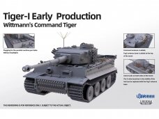 Suyata - Tiger I Early Production w/Full Interior `Wittmann`s Command Tiger`, 1/48, NO004