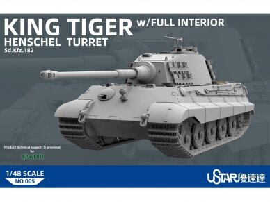 Suyata - King Tiger Henschel Turret w/Full Interior, 1/48, NO005 4