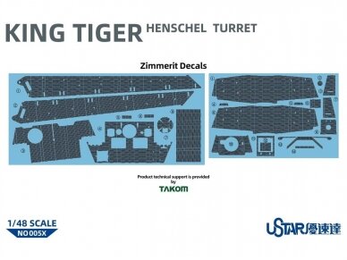 Suyata - King Tiger Henschel Turret w/Full Interior, 1/48, NO005 5