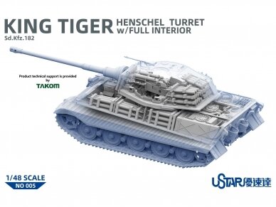 Suyata - King Tiger Henschel Turret w/Full Interior, 1/48, NO005 2