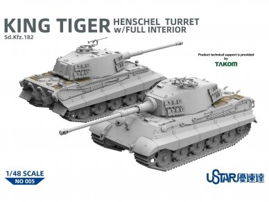 Suyata - King Tiger Henschel Turret w/Full Interior, 1/48, NO005 1
