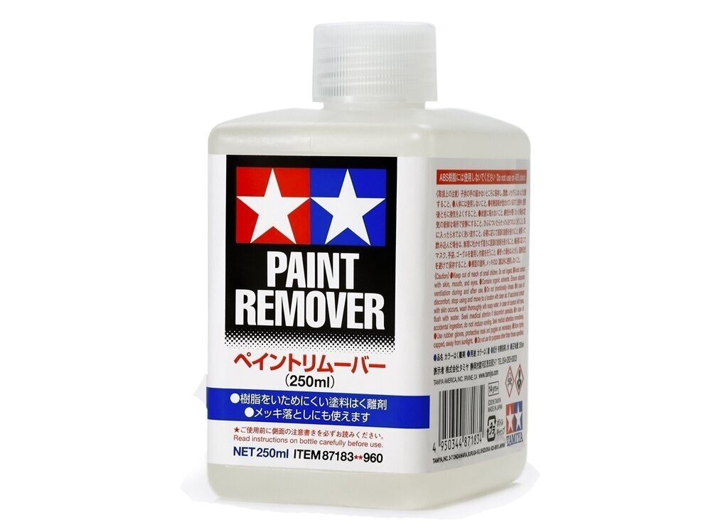 Tamiya - Paint Remover (Värvi puhastaja), 250ml, 87183 1 Tamiya - Paint Remover (Värvi puhastaja), 250ml, 87183 1
