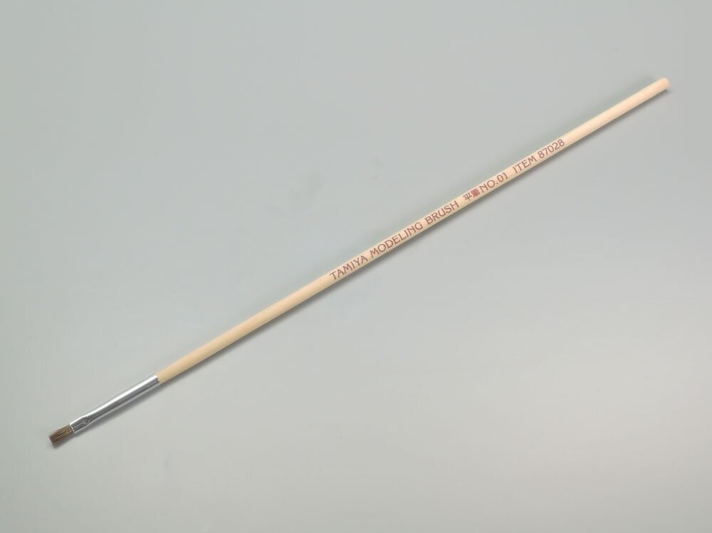 Tamiya - Flat brush No.01, 87028