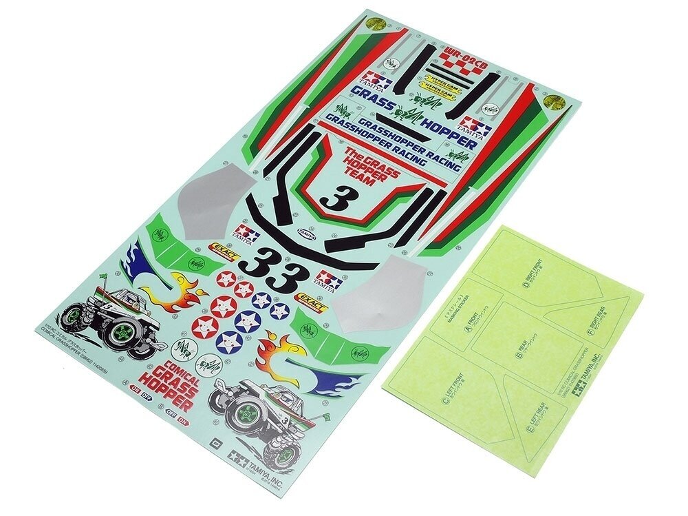 Tamiya - Radijo bangomis valdomas (RC) Comical Grasshopper, 1/10, 58662 13 Tamiya - Radijo bangomis valdomas (RC) Comical Grasshopper, 1/10, 58662 13