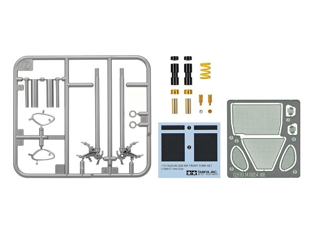 Tamiya - Suzuki GSX-RR `20 Front Fork Set, 1/12, 12691 1