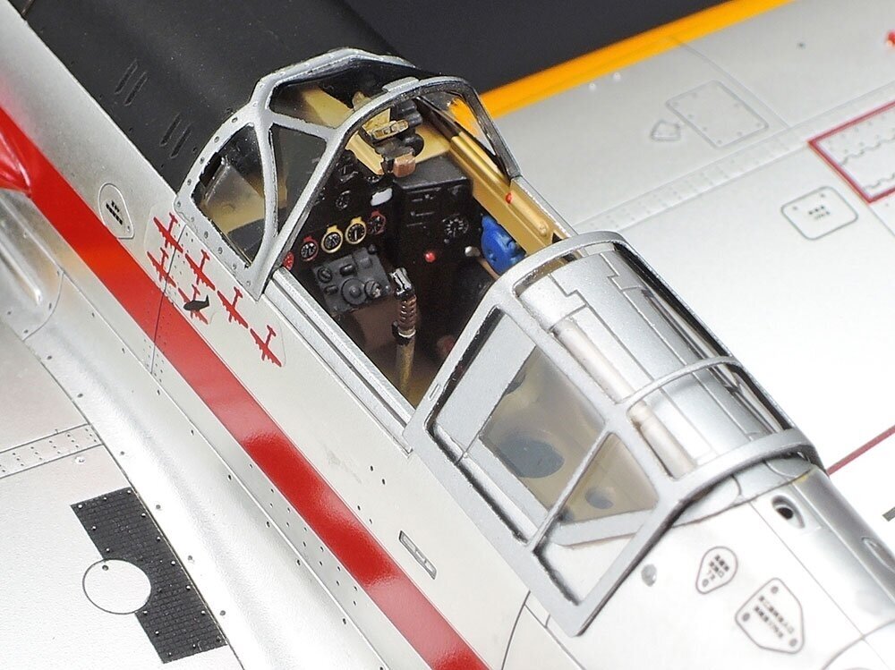 Tamiya - Kawasaki Ki-61-Id Hien (Tony) Silver Color Plated w/Camo Decals, 1/48, 25424 5 Tamiya - Kawasaki Ki-61-Id Hien (Tony) Silver Color Plated w/Camo Decals, 1/48, 25424 5