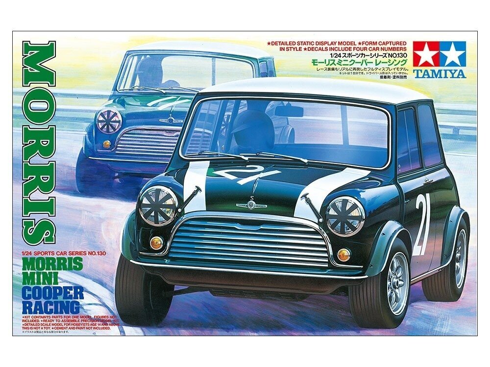 Tamiya - Morris Mini Cooper Racing, 1/24, 24130 Tamiya - Morris Mini Cooper Racing, 1/24, 24130