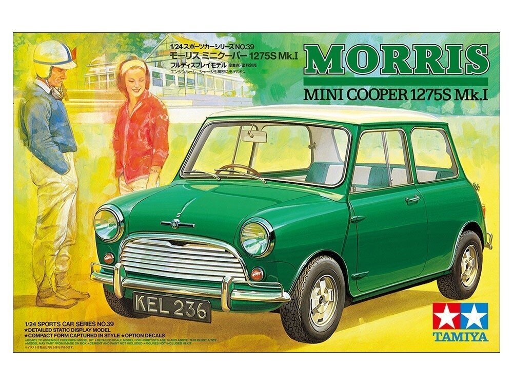 Tamiya - Morris Mini Cooper 1275s Mk.1, 1/24, 24039 Tamiya - Morris Mini Cooper 1275s Mk.1, 1/24, 24039