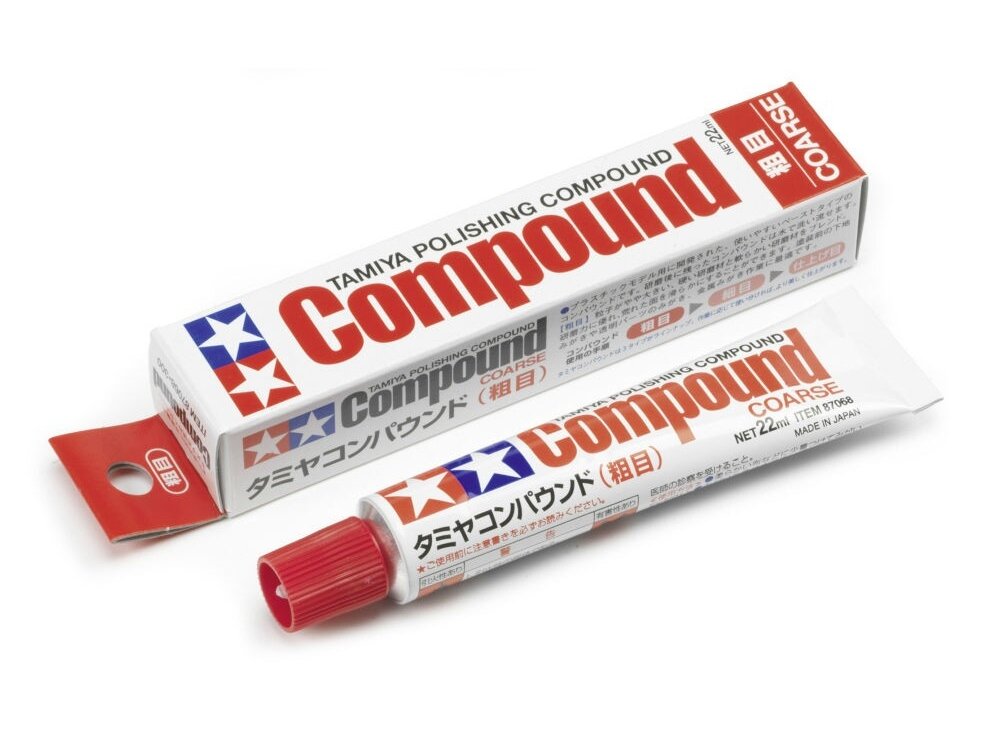 Tamiya - Polishing Compound (Coarse) poleerimispasta, 87068