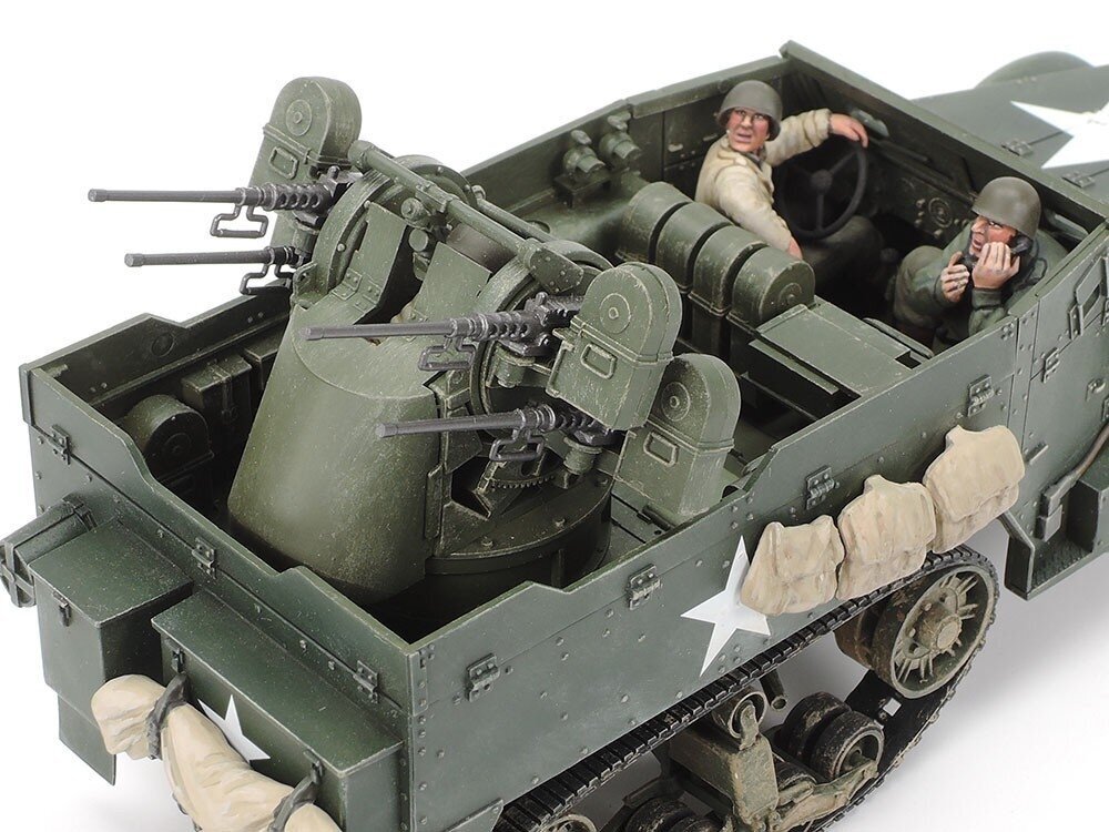 Tamiya - U.S. Multiple Gun Motor Carriage M16 with Three Figures, 1/35, 35081 2