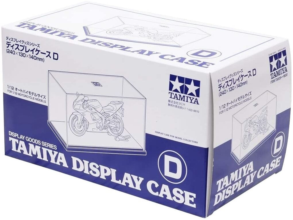 Tamiya - Tamiya Display Case D, 73005 Tamiya - Tamiya Display Case D, 73005