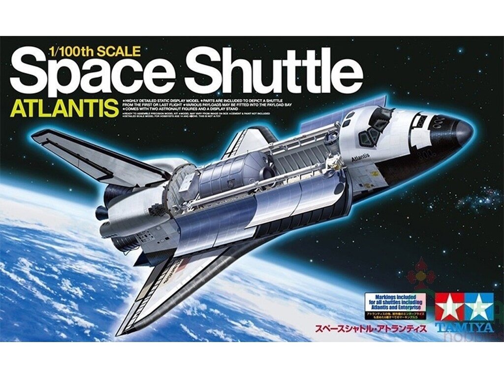 Tamiya - Space Shuttle Atlantis, 1/100, 60402 Tamiya - Space Shuttle Atlantis, 1/100, 60402