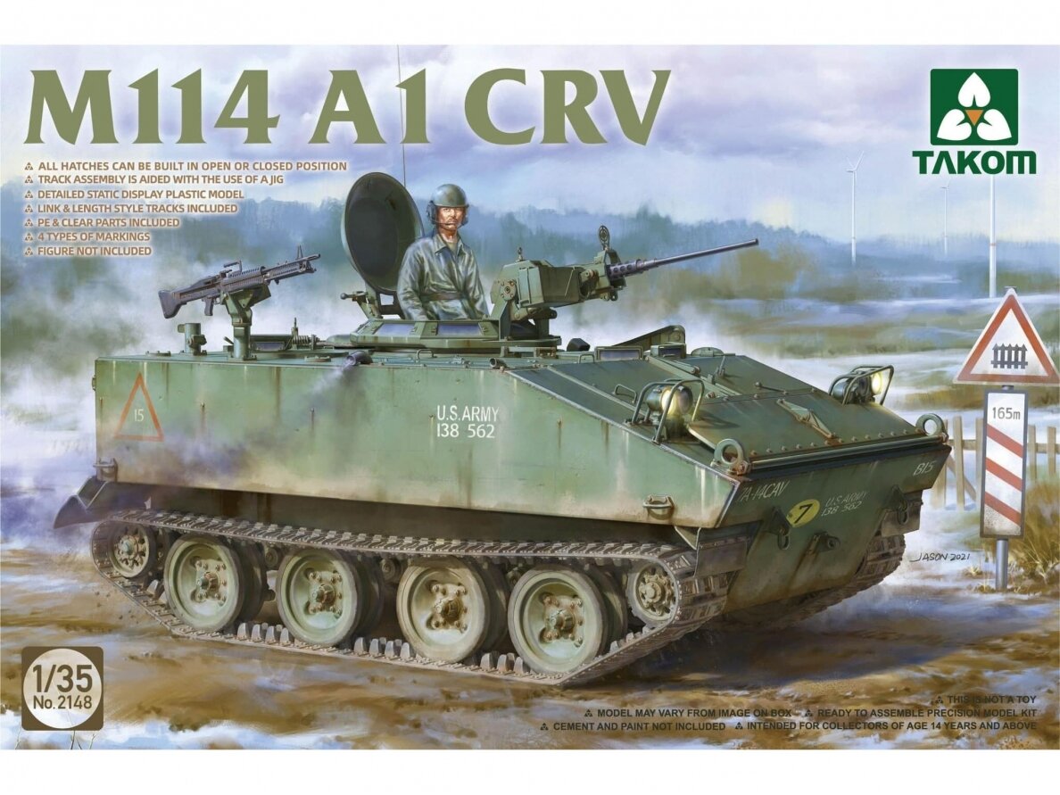 Takom - M114A1 CRV, 1/35, 2148 Takom - M114A1 CRV, 1/35, 2148