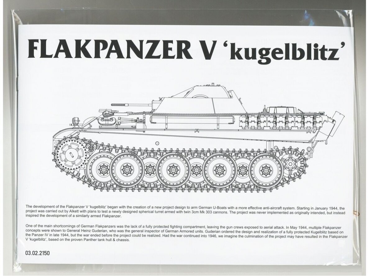 Takom - Flakpanzer V "Kugelblitz", 1/35, 2150 10 Takom - Flakpanzer V "Kugelblitz", 1/35, 2150 10