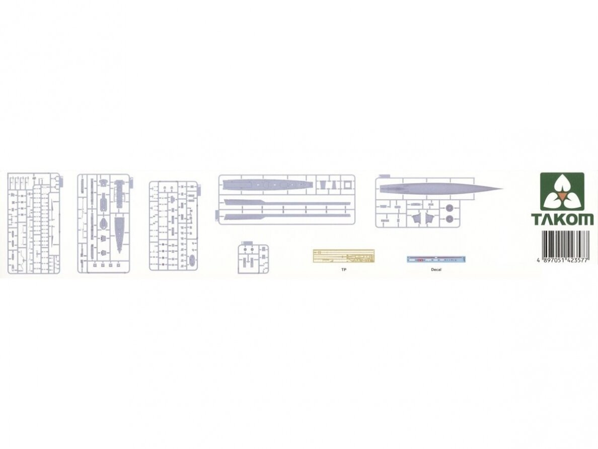 Takom - Soviet Destroyer PR.7 Gremyashchiy 1942, 1/350, 6017 7