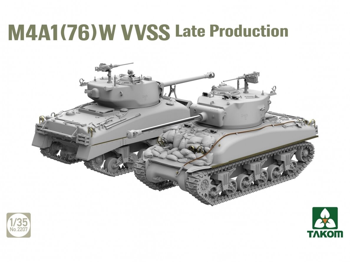 Takom - M4A1(76)W VVSS Late Production, 2207 1 Takom - M4A1(76)W VVSS Late Production, 2207 1