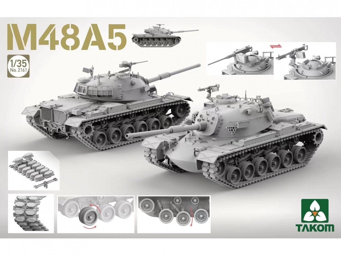 Takom - M48A5, 1/35, 2161 1 Takom - M48A5, 1/35, 2161 1