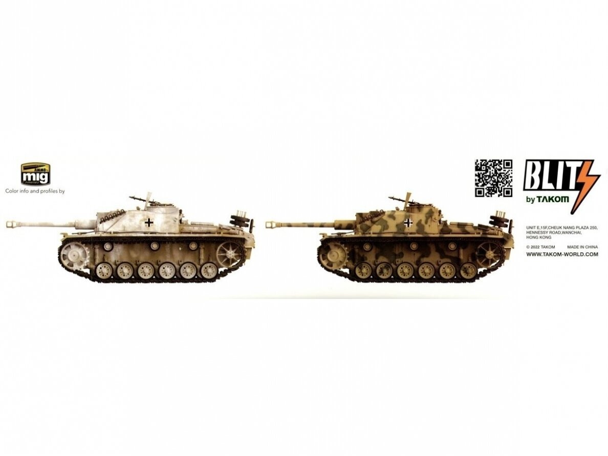 Takom - StuG III Ausf.G with Winterketten Early Production, 1/35, 8010 8 Takom - StuG III Ausf.G with Winterketten Early Production, 1/35, 8010 8