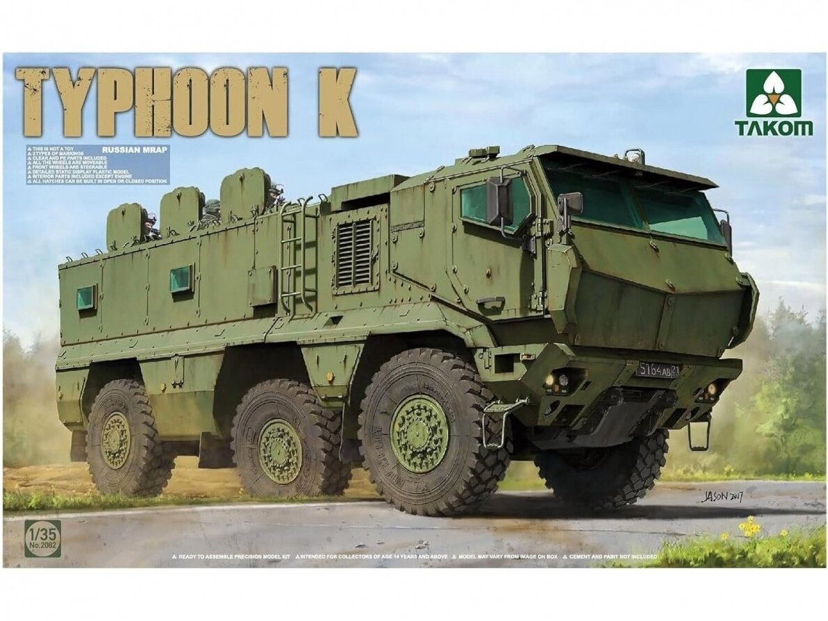 Takom - Russian MRAP Typhoon-K, 1/35, 2082 Takom - Russian MRAP Typhoon-K, 1/35, 2082
