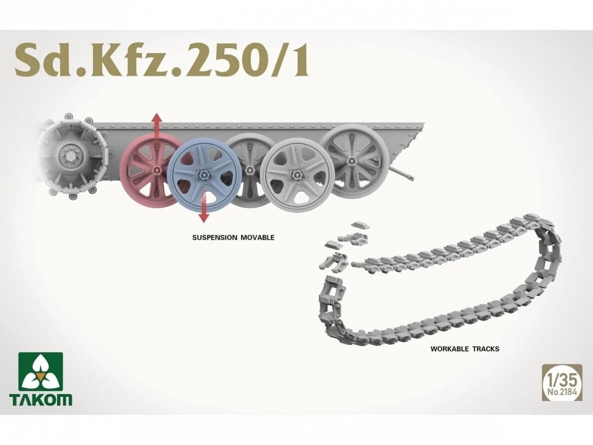 Takom - Sd.Kfz.250/1, 1/35, 2184 5