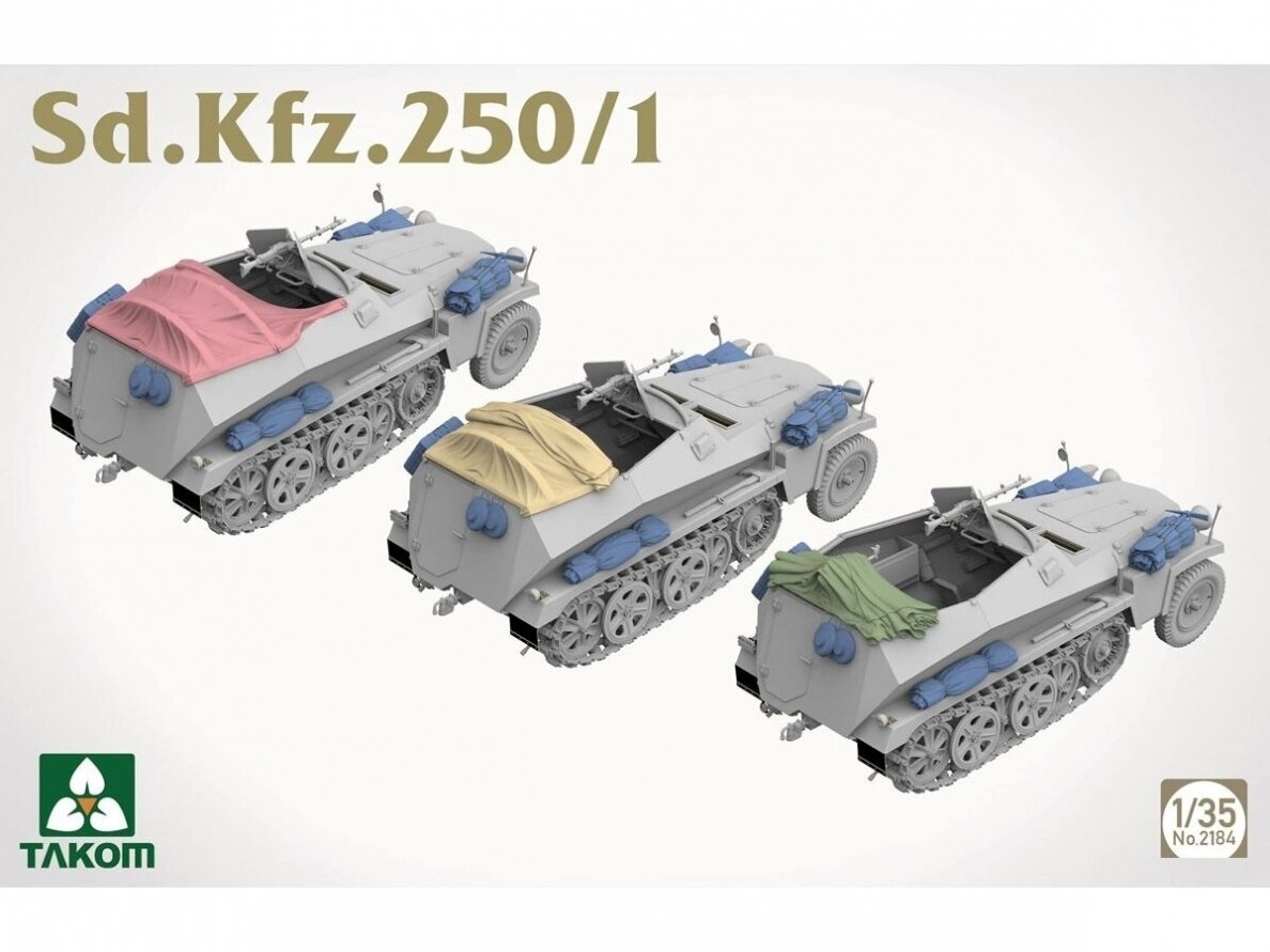 Takom - Sd.Kfz.250/1, 1/35, 2184 6 Takom - Sd.Kfz.250/1, 1/35, 2184 6
