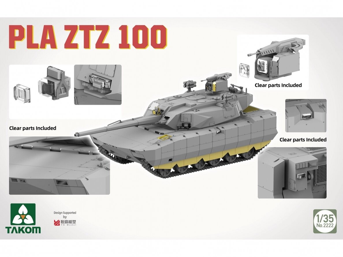 Takom - PLA ZTZ 100, 1/35, 2222 3 Takom - PLA ZTZ 100, 1/35, 2222 3