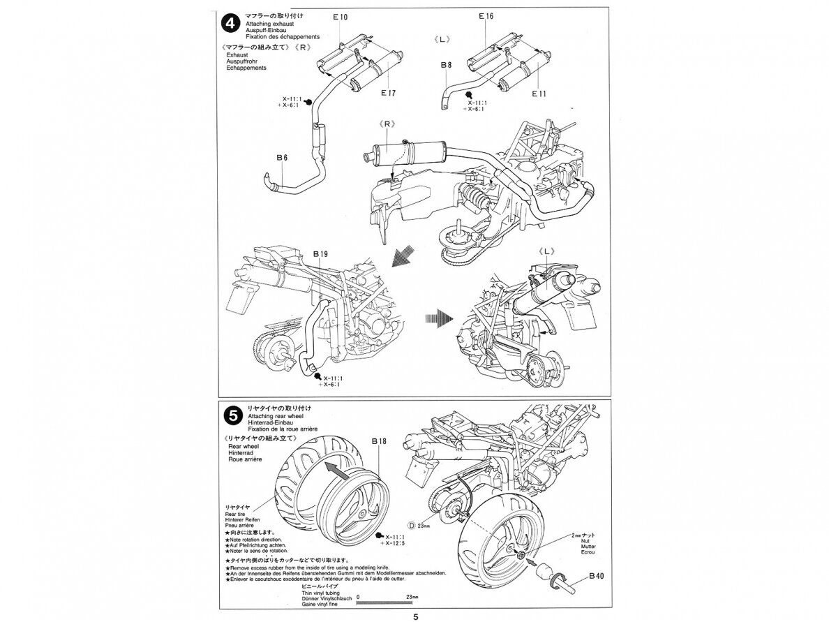 Tamiya - Ducati 916, 1/12, 14068 10 Tamiya - Ducati 916, 1/12, 14068 10