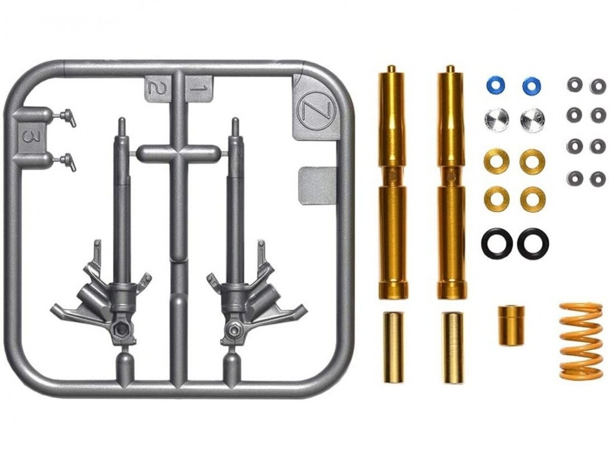Tamiya - Honda CBR1000RR-R - FRONT FORK SET (For Tamiya #14138), 12690 1 Tamiya - Honda CBR1000RR-R - FRONT FORK SET (For Tamiya #14138), 12690 1
