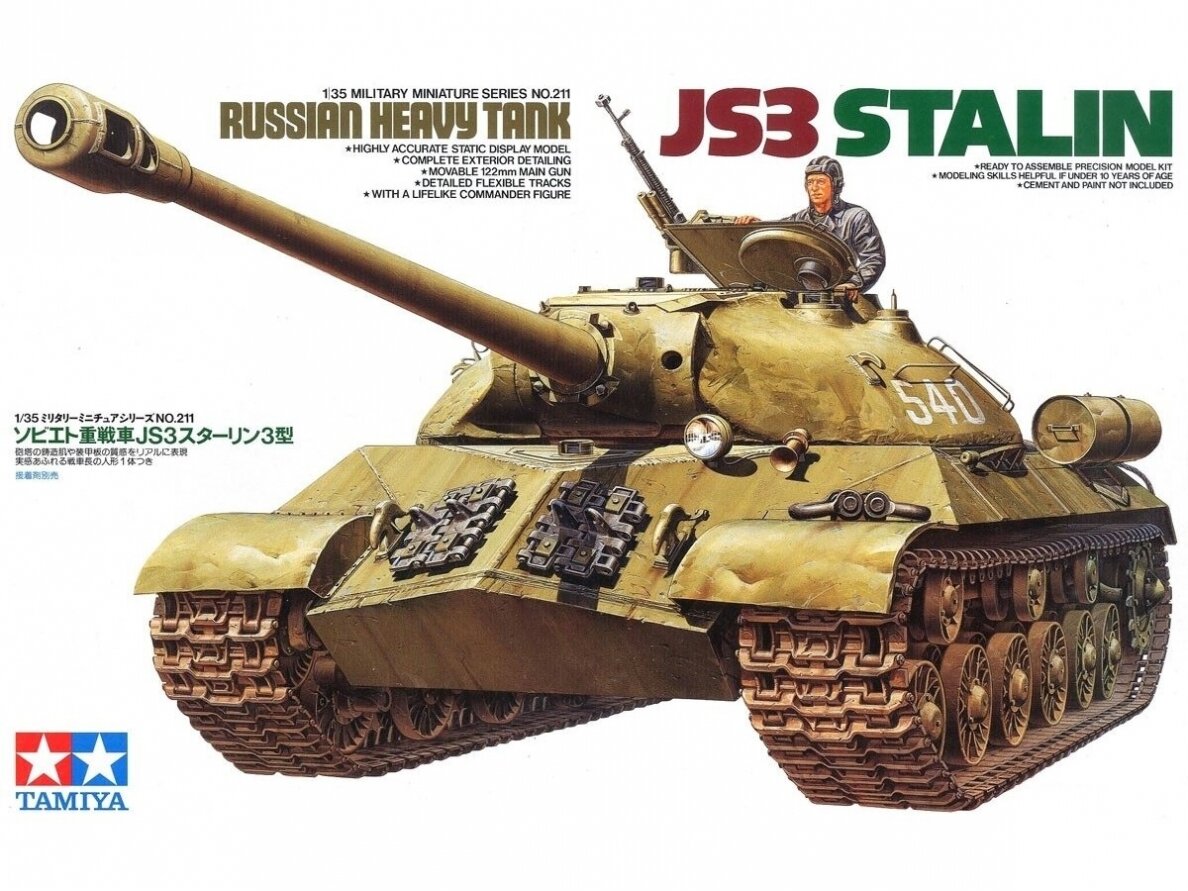 Tamiya - JS3 Stalin, 1/35, 35211 Tamiya - JS3 Stalin, 1/35, 35211