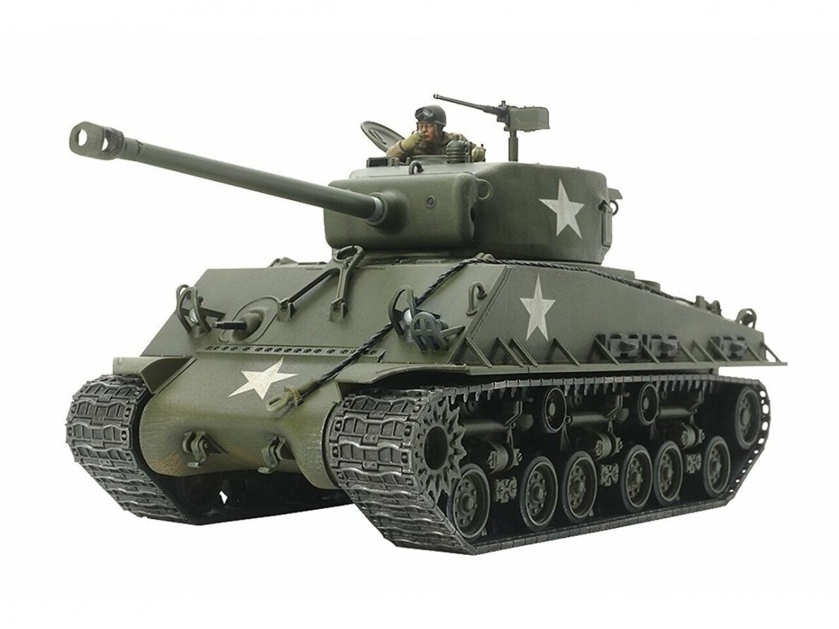 Tamiya - U.S. Medium Tank M4A3E8 Sherman "Easy Eight", 1/48, 32595 1 Tamiya - U.S. Medium Tank M4A3E8 Sherman "Easy Eight", 1/48, 32595 1