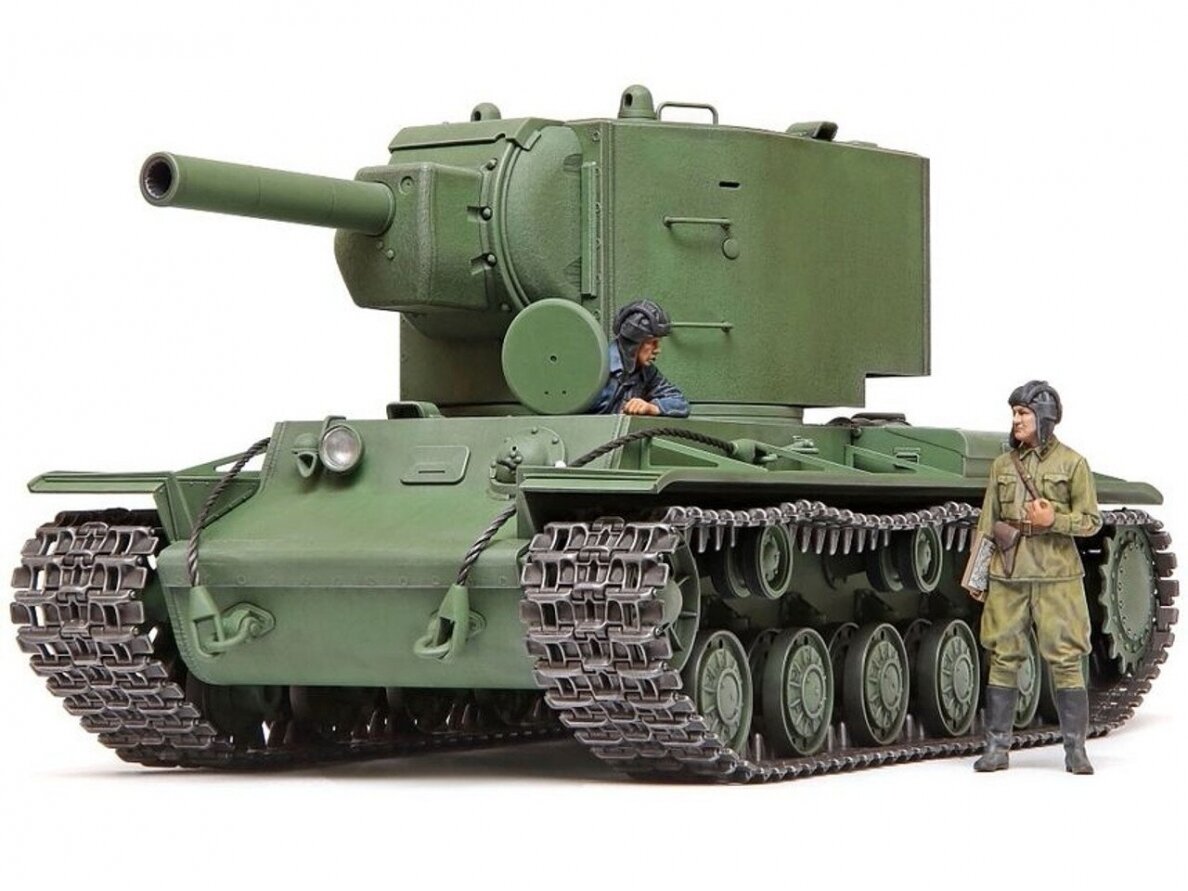 Tamiya - Russian Heavy Tank KV-2, 1/35, 35375 1 Tamiya - Russian Heavy Tank KV-2, 1/35, 35375 1