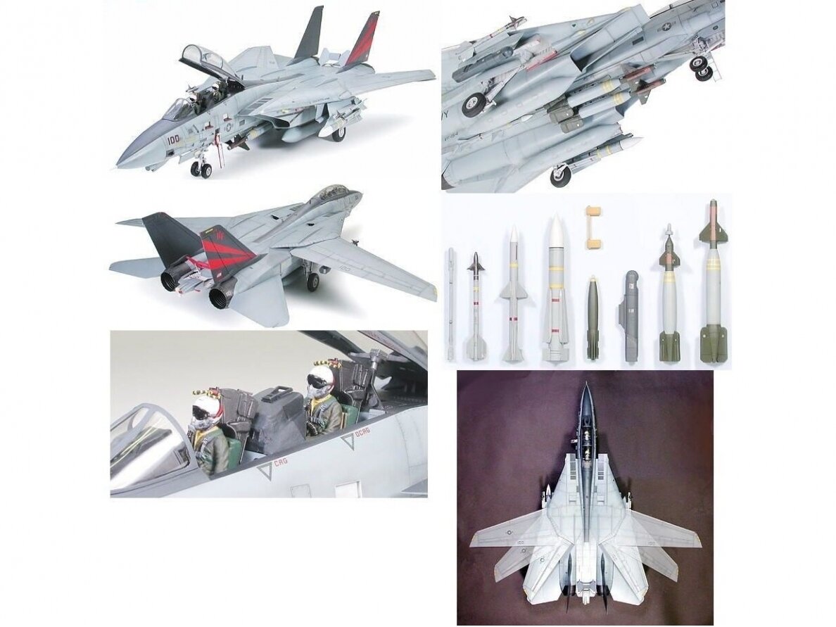 Tamiya - Grumman F-14A Tomcat Black Knights, 1/32, 60313 1 Tamiya - Grumman F-14A Tomcat Black Knights, 1/32, 60313 1
